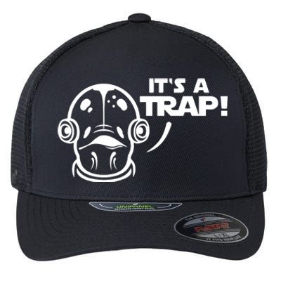 Its A Trap Flexfit Unipanel Trucker Cap