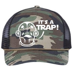 Its A Trap Retro Rope Trucker Hat Cap