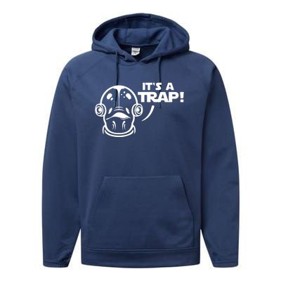 Its A Trap Performance Fleece Hoodie