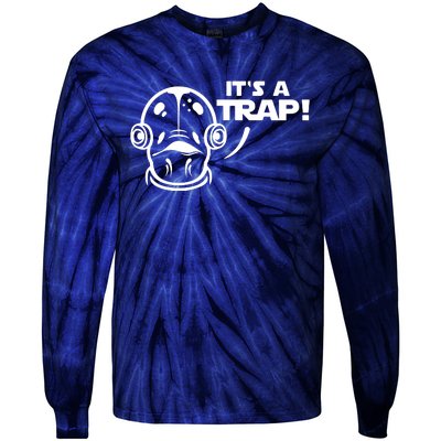 Its A Trap Tie-Dye Long Sleeve Shirt