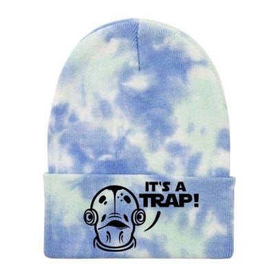 Its A Trap Tie Dye 12in Knit Beanie