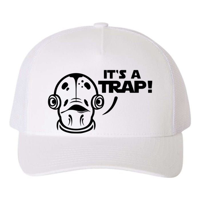 Its A Trap Yupoong Adult 5-Panel Trucker Hat