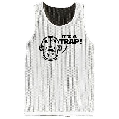 Its A Trap Mesh Reversible Basketball Jersey Tank