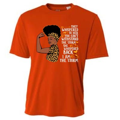 I Am The Storm Melanin Afro Black Magic Black History Funny Gift Cooling Performance Crew T-Shirt