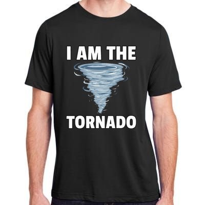 I Am The Storm Twister Tornado Hurricane Meteorologist Adult ChromaSoft Performance T-Shirt