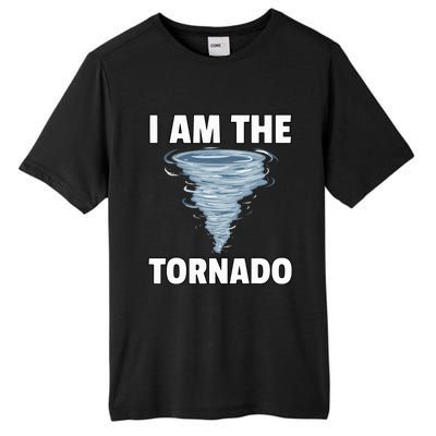 I Am The Storm Twister Tornado Hurricane Meteorologist Tall Fusion ChromaSoft Performance T-Shirt