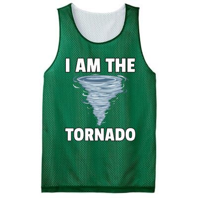 I Am The Storm Twister Tornado Hurricane Meteorologist Mesh Reversible Basketball Jersey Tank