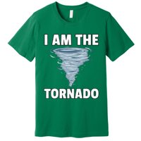 I Am The Storm Twister Tornado Hurricane Meteorologist Premium T-Shirt