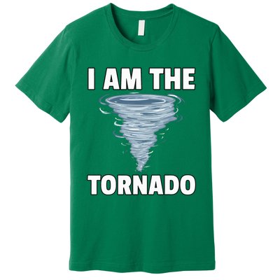 I Am The Storm Twister Tornado Hurricane Meteorologist Premium T-Shirt