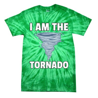 I Am The Storm Twister Tornado Hurricane Meteorologist Tie-Dye T-Shirt