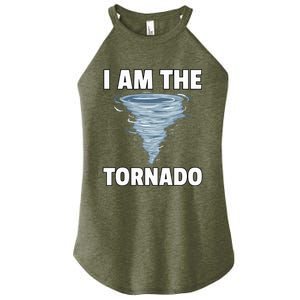 I Am The Storm Twister Tornado Hurricane Meteorologist Women's Perfect Tri Rocker Tank