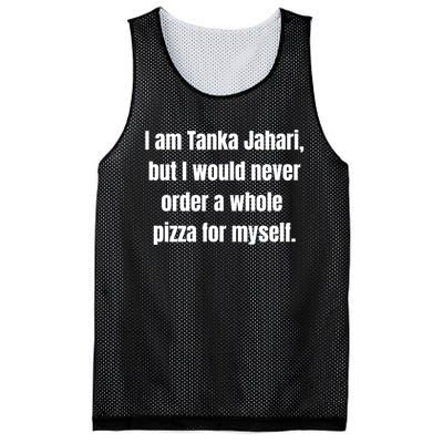 I Am Tanka Jahari Mesh Reversible Basketball Jersey Tank