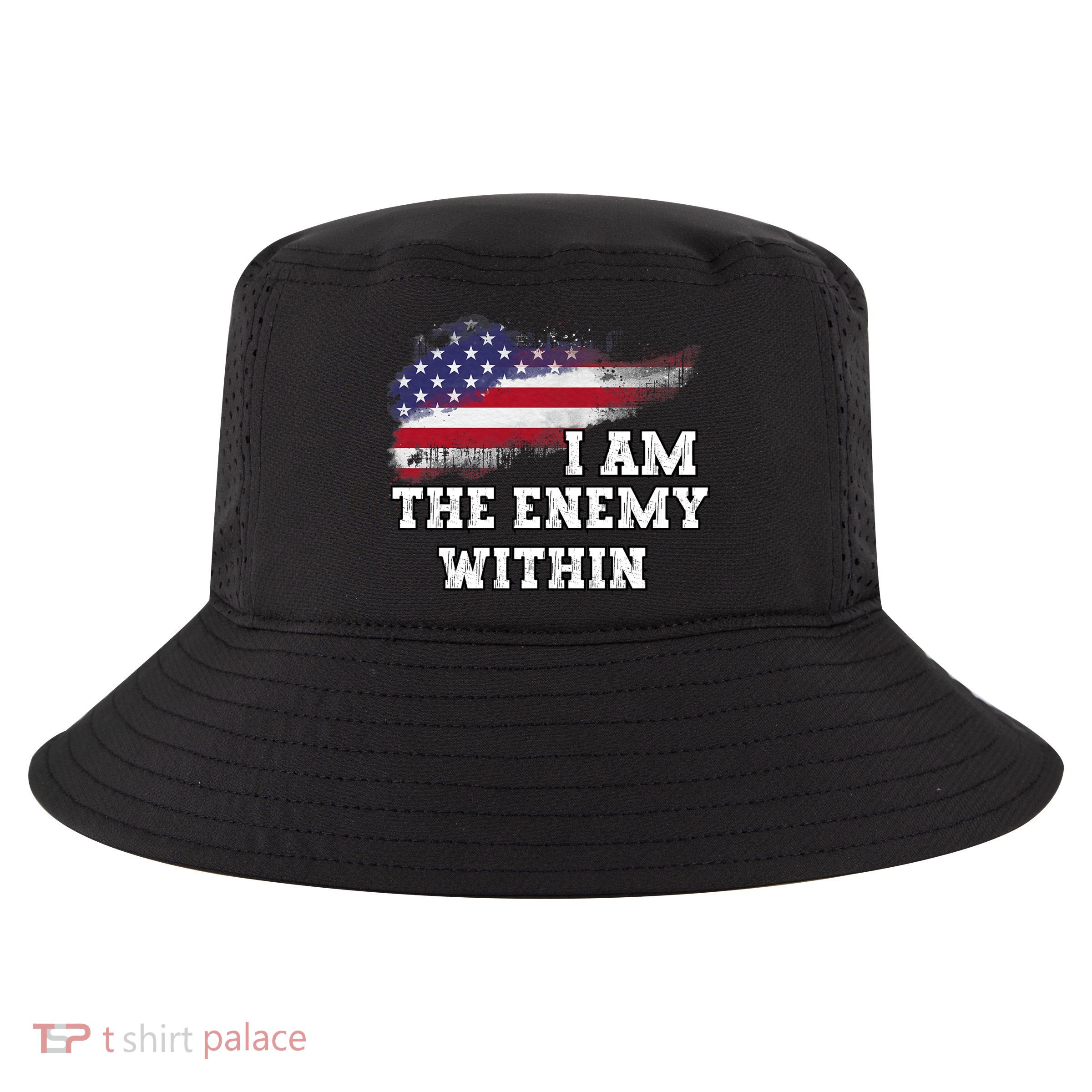 I Am The Enemy Within Cool Comfort Performance Bucket Hat