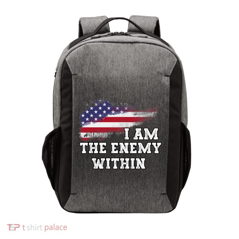 I Am The Enemy Within Vector Backpack