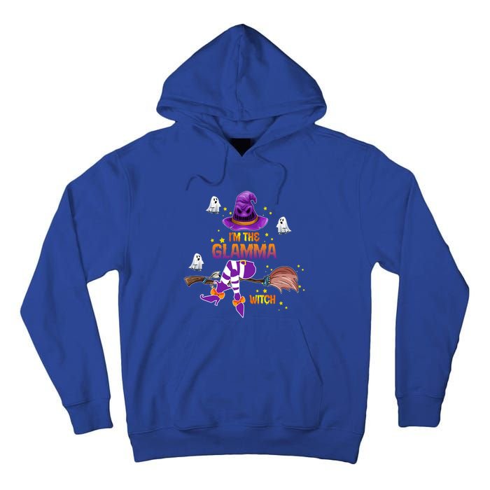 I Am The Glamma Witch Grandma Gift Tall Hoodie