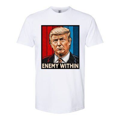 I Am The Enemy Within Trump And Harris Vibe Softstyle CVC T-Shirt