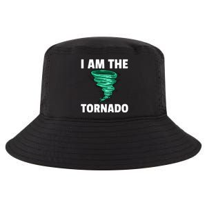 I Am The Storm Twister Tornado Hurricane Meteorologist Cool Comfort Performance Bucket Hat