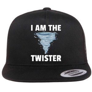 I Am The Storm Twister Tornado Hurricane Meteorologist Flat Bill Trucker Hat