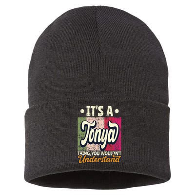 Its A Tonya Thing You Wouldnt Understand Sustainable Knit Beanie