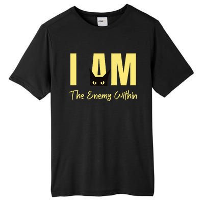 I Am The Enemy Within Kamala Harris Walz 2024 Merch Commala Tall Fusion ChromaSoft Performance T-Shirt