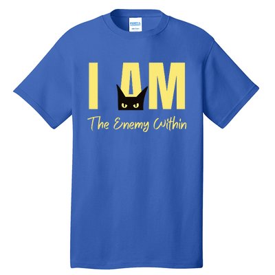 I Am The Enemy Within Kamala Harris Walz 2024 Merch Commala Tall T-Shirt