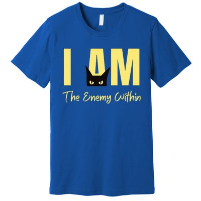 I Am The Enemy Within Kamala Harris Walz 2024 Merch Commala Premium T-Shirt