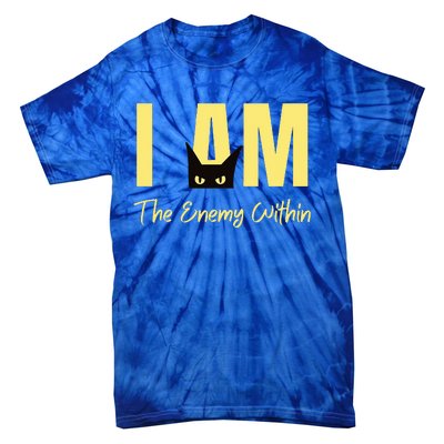 I Am The Enemy Within Kamala Harris Walz 2024 Merch Commala Tie-Dye T-Shirt