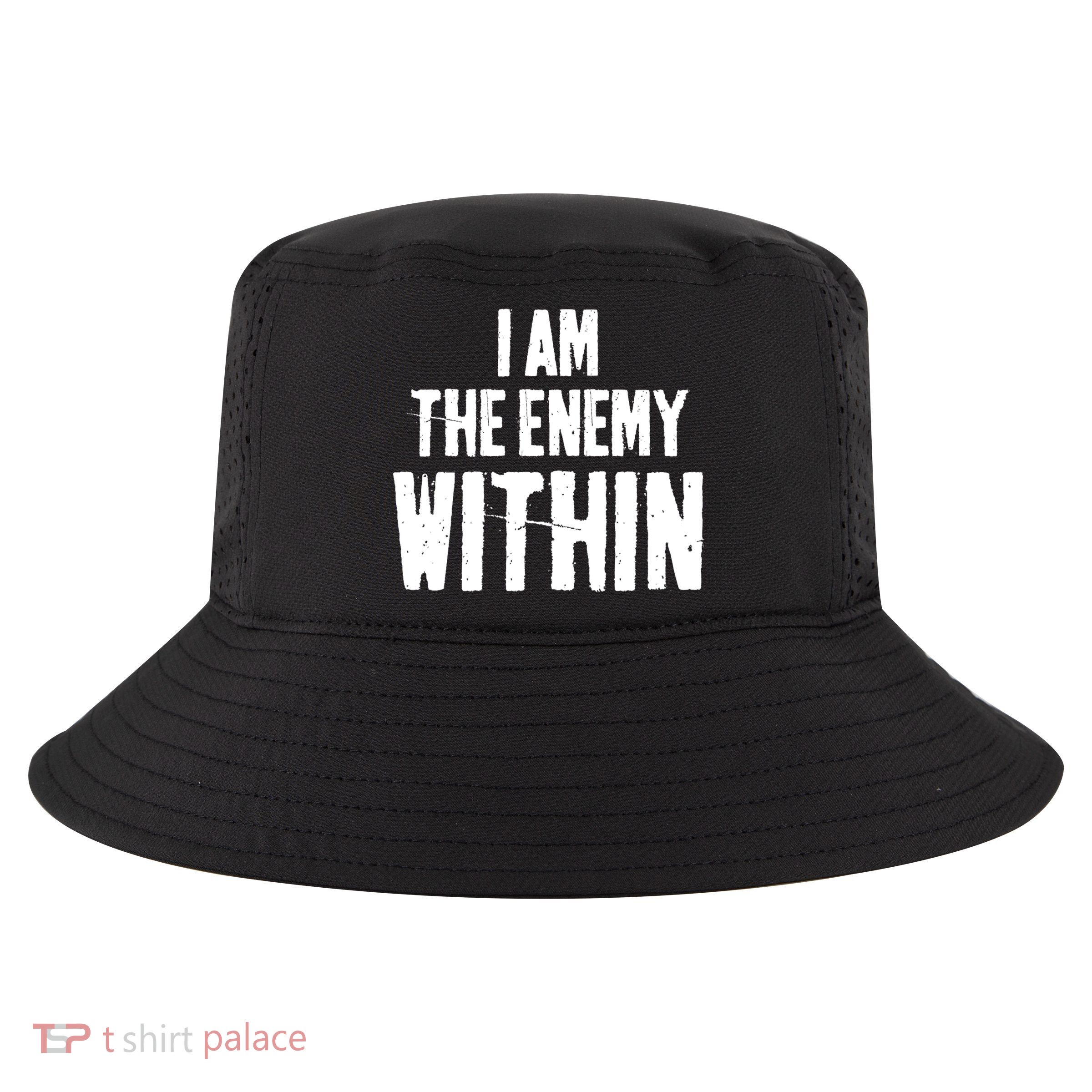I Am The Enemy Within Cool Comfort Performance Bucket Hat