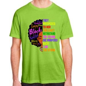 I Am The Storm Black Juneteenth Black History Month Meaningful Gift Adult ChromaSoft Performance T-Shirt