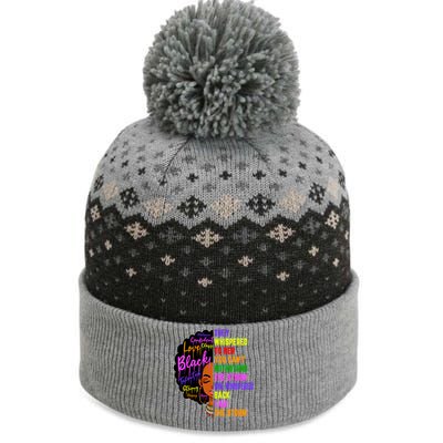 I Am The Storm Black Juneteenth Black History Month Meaningful Gift The Baniff Cuffed Pom Beanie