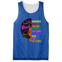 I Am The Storm Black Juneteenth Black History Month Meaningful Gift Mesh Reversible Basketball Jersey Tank