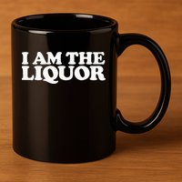 I Am The Liquor 11oz C Handle Ceramic Mug
