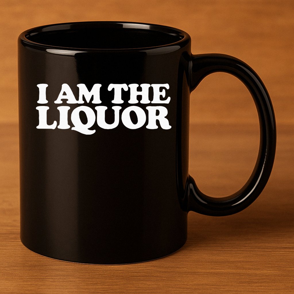 I Am The Liquor 11oz C Handle Ceramic Mug