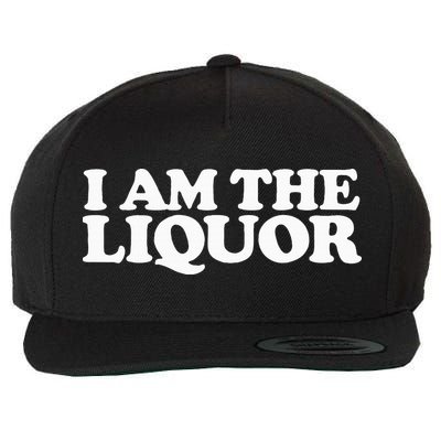 I Am The Liquor Wool Snapback Cap