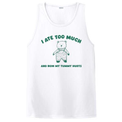 I Ate Too Much And My Tummy Hurts PosiCharge Competitor Tank