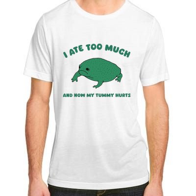 I Ate Too Much And My Tummy Hurts Adult ChromaSoft Performance T-Shirt