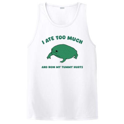 I Ate Too Much And My Tummy Hurts PosiCharge Competitor Tank