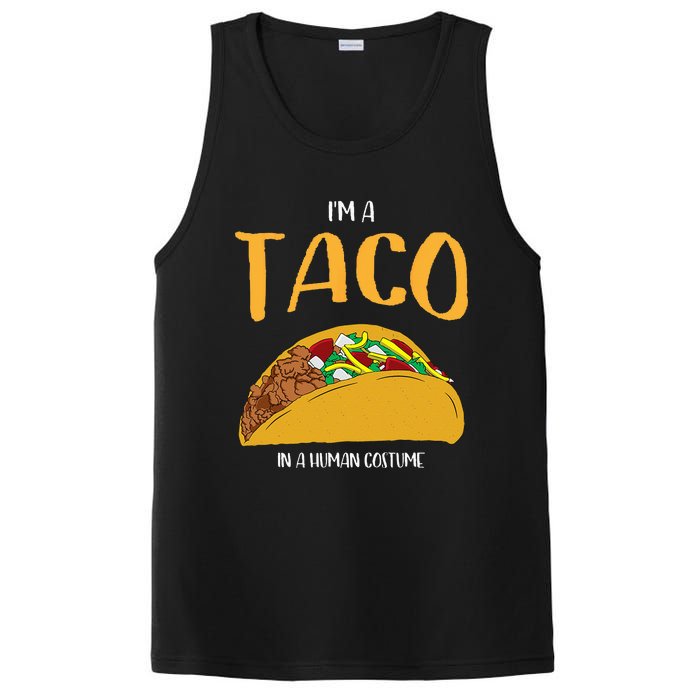 Im A Taco In A Human Costume Halloween Cosplay Easy Outfit PosiCharge Competitor Tank