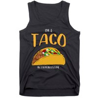 Im A Taco In A Human Costume Halloween Cosplay Easy Outfit Tank Top