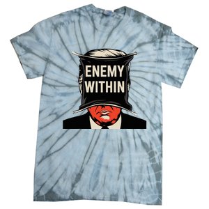 I Am The Enemy Within Pun Harris And Trump Tie-Dye T-Shirt