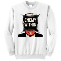 I Am The Enemy Within Pun Harris And Trump Sweatshirt