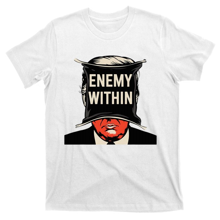 I Am The Enemy Within Pun Harris And Trump T-Shirt