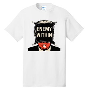 I Am The Enemy Within Pun Harris And Trump Tall T-Shirt