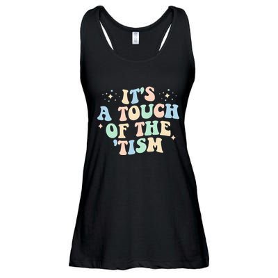 ItS A Touch Of The Tism Autism Month Ladies Essential Flowy Tank