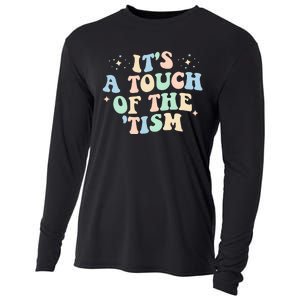 ItS A Touch Of The Tism Autism Month Cooling Performance Long Sleeve Crew