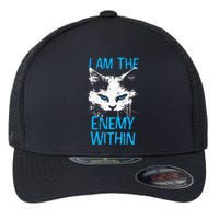 I Am The Enemy Within Kamala Harris 2024 Merch Flexfit Unipanel Trucker Cap