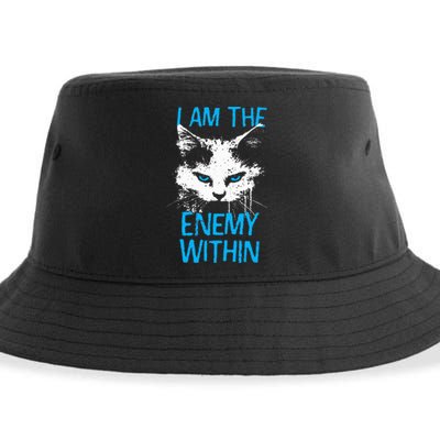 I Am The Enemy Within Kamala Harris 2024 Merch Sustainable Bucket Hat