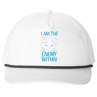 I Am The Enemy Within Kamala Harris 2024 Merch Snapback Five-Panel Rope Hat