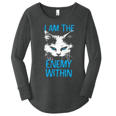 I Am The Enemy Within Kamala Harris 2024 Merch Women's Perfect Tri Tunic Long Sleeve Shirt