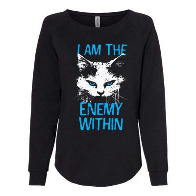 I Am The Enemy Within Kamala Harris 2024 Merch Womens California Wash Sweatshirt